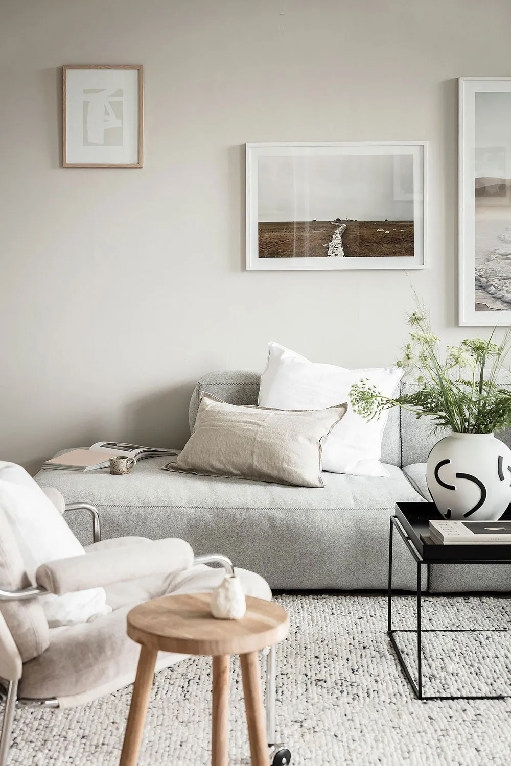 आधुनिक सजावट एवं पियानो: गोथेनबर्ग में एक अपार्टमेंट (104 वर्ग मीटर) - Gallery image 2