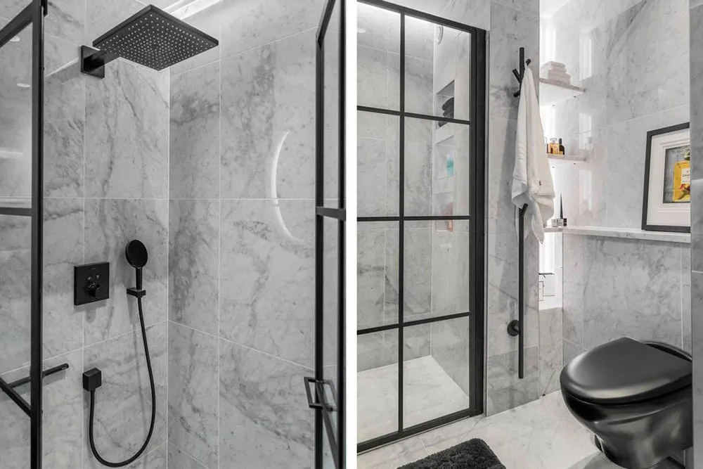 Żółty sofia i inne jaskrawe akcenty w wnętrzach mieszkania w Malmö - Gallery image 22