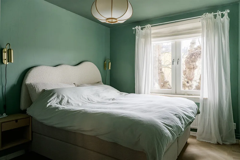 Pastelowa kwatera w Szwecji z nietypowym układem pomieszczeń - Gallery image 10