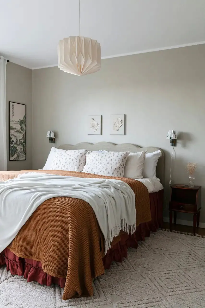 Bleu foncé dans le design d'un appartement scandinave - Gallery image 12