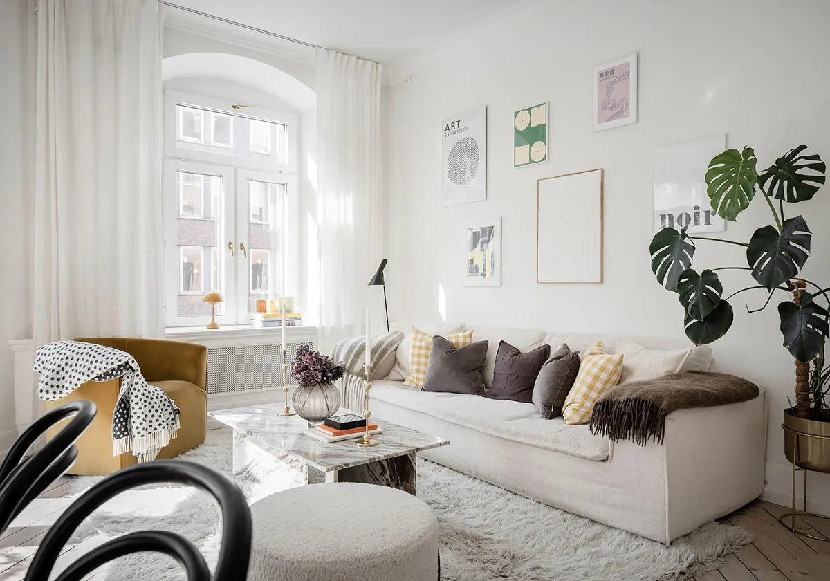 Excelente diseño blanco en Gotemburgo (65 m²) - Gallery image 2