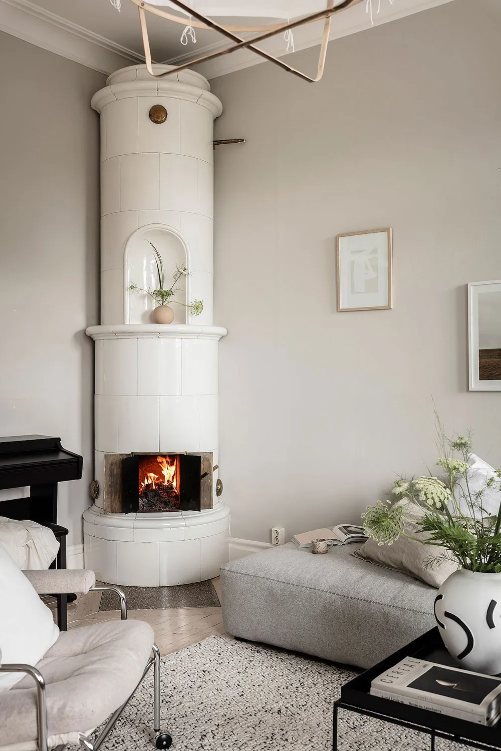 आधुनिक सजावट एवं पियानो: गोथेनबर्ग में एक अपार्टमेंट (104 वर्ग मीटर) - Gallery image 6