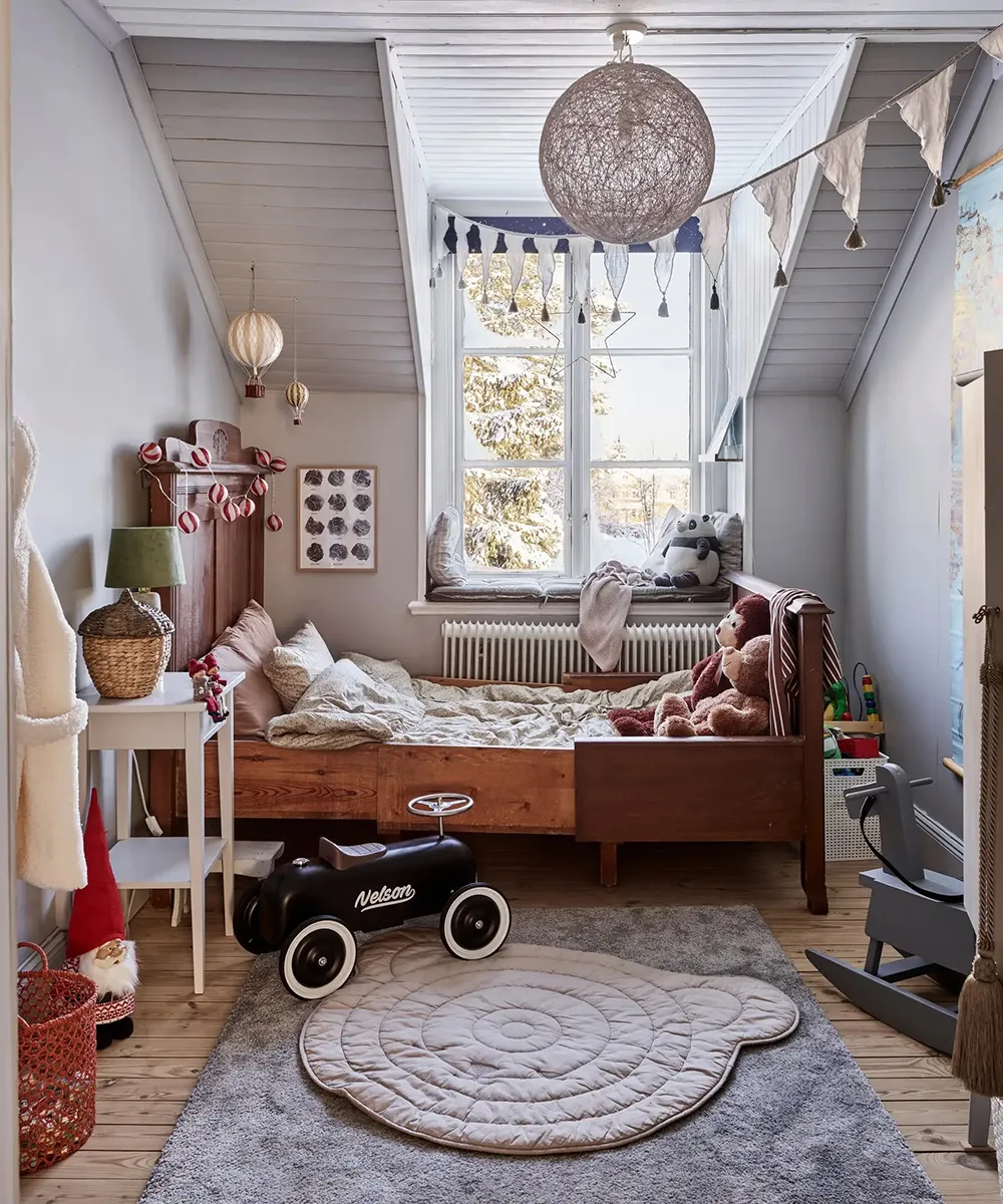 Zimowa bajka w byłej wiejskiej hosteli w Szwecji - Gallery image 13