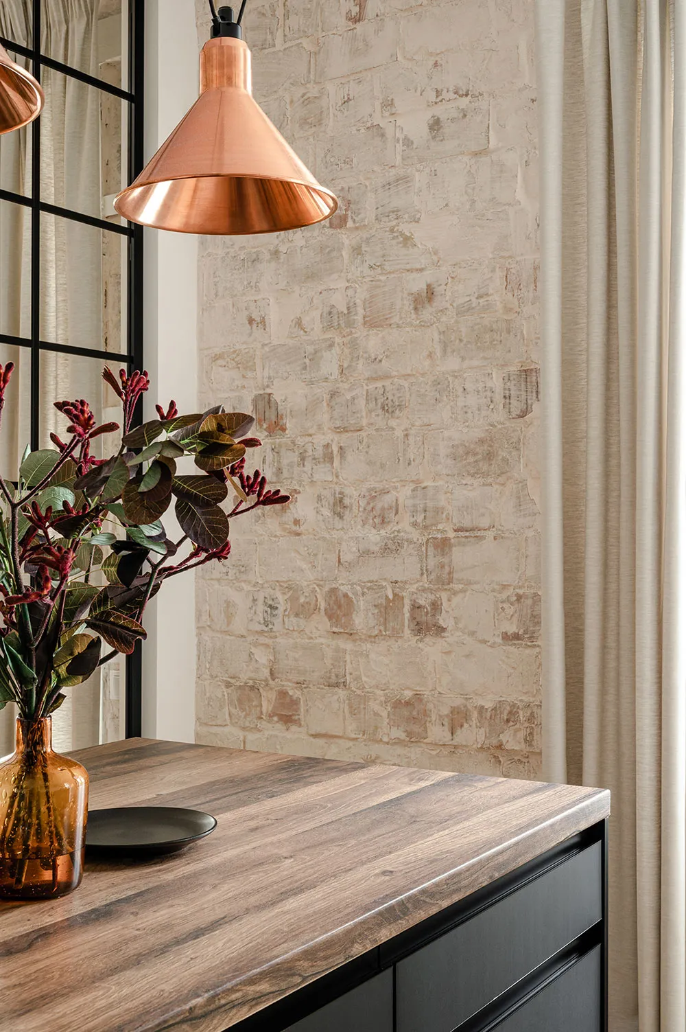 Industrielle Motive im Design einer gemütlichen modernen Wohnung in Kiew - Gallery image 12