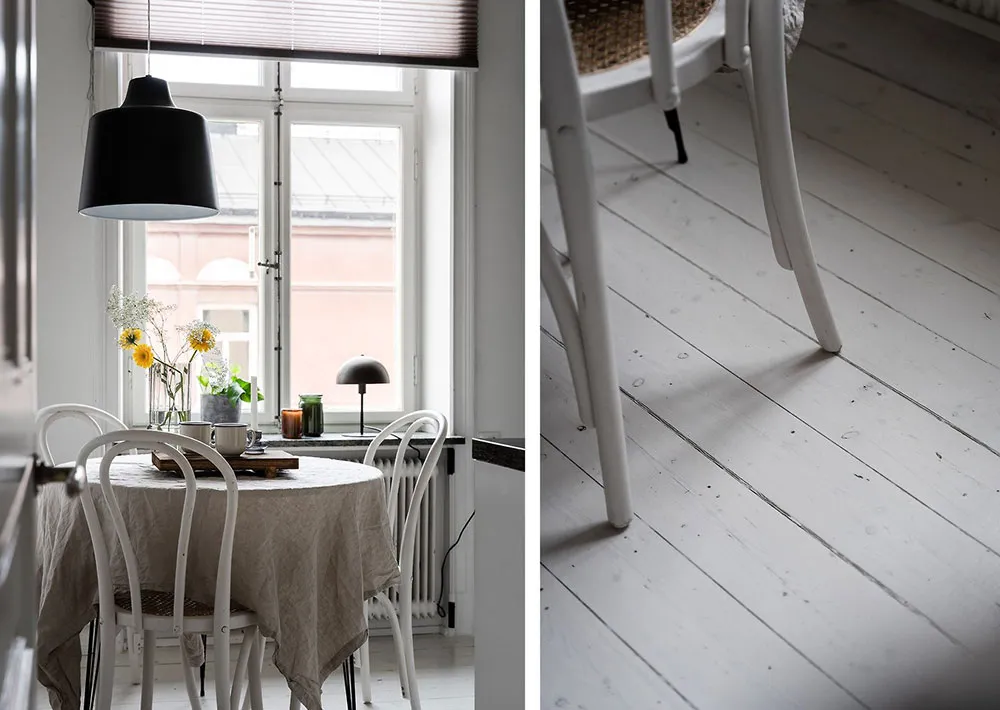 Уютный белый интерьер с лёгкими тёмными акцентами (57 кв. м) - Gallery image 17