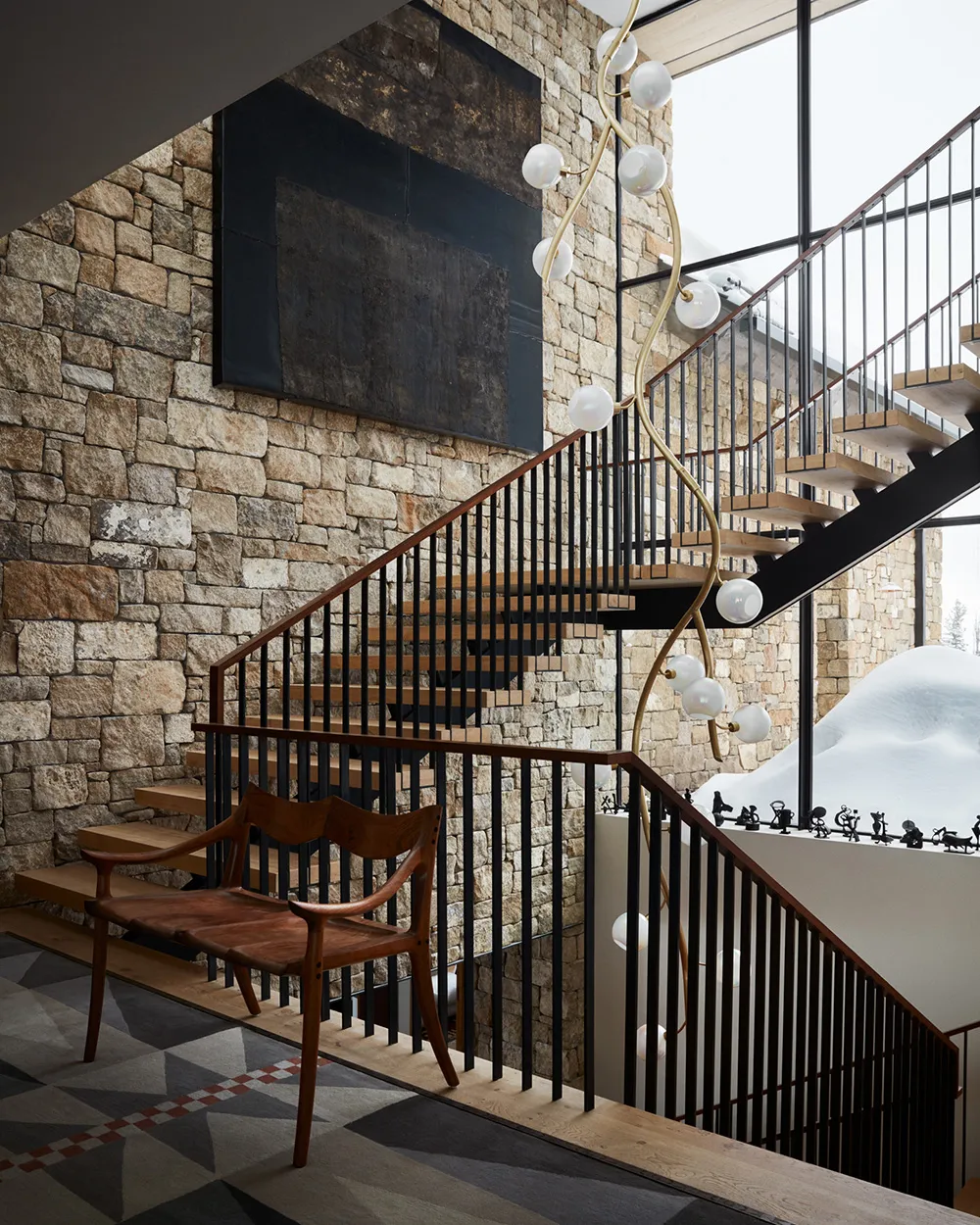 Bezupiecny design i niesamowite widoki: nowoczesne shalé w Montana - Gallery image 7