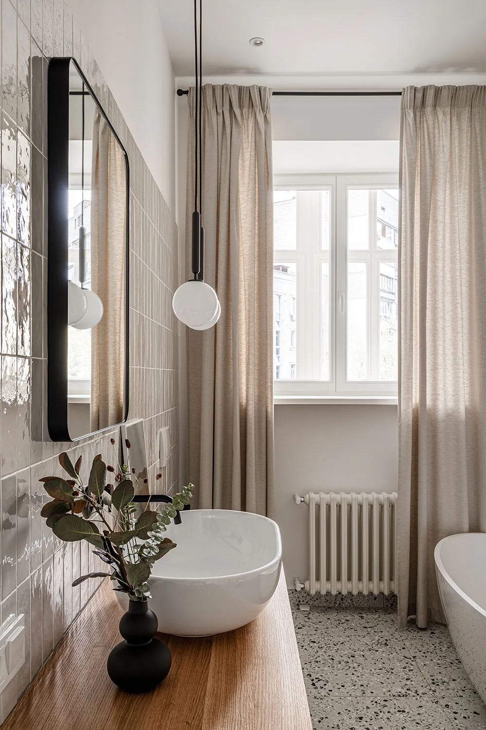 Industrielle Motive im Design einer gemütlichen modernen Wohnung in Kiew - Gallery image 22