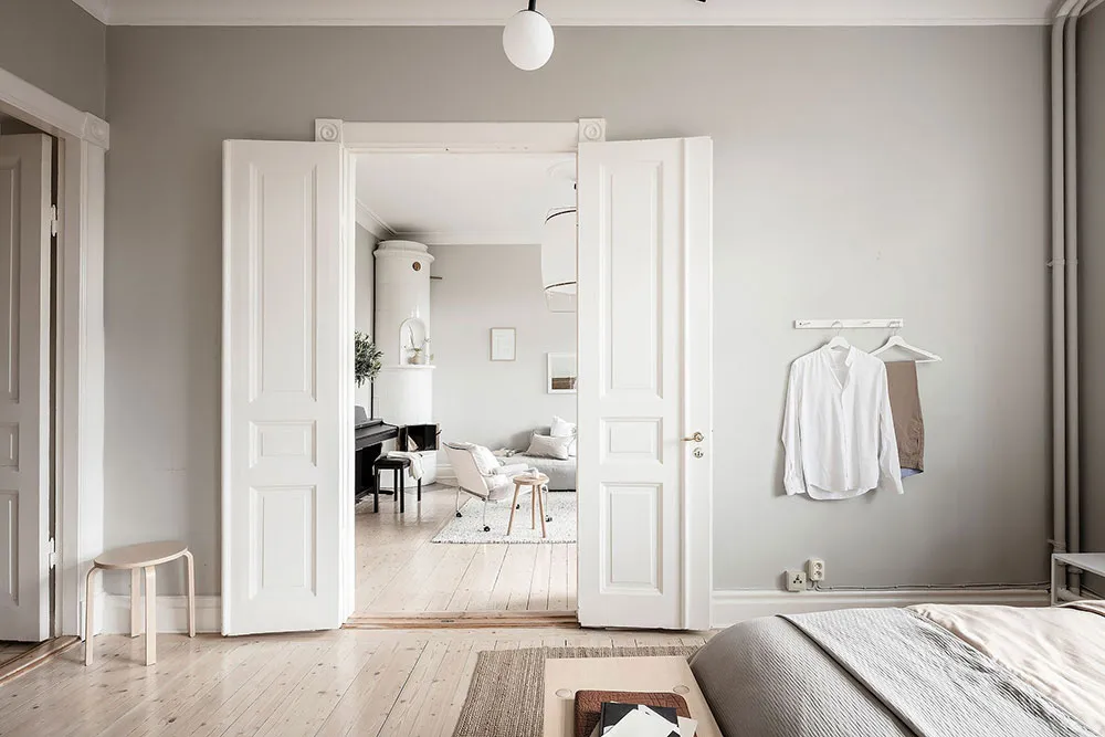 आधुनिक सजावट एवं पियानो: गोथेनबर्ग में एक अपार्टमेंट (104 वर्ग मीटर) - Gallery image 13