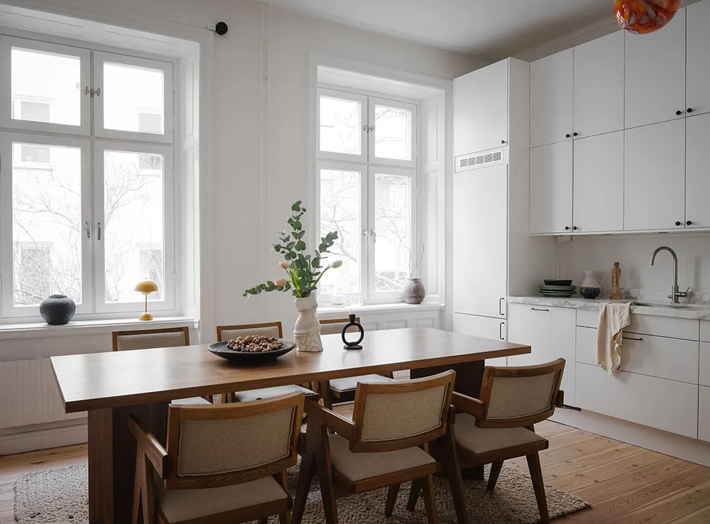 Agradable minimalismo escandinavo en un edificio antiguo en Estocolmo (67 m²) - Gallery image 18