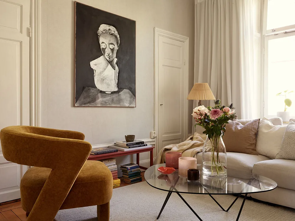 Sanfter Interieur mit kreativen Akzenten: Kleine Wohnung in Stockholm (52 qm) - 5