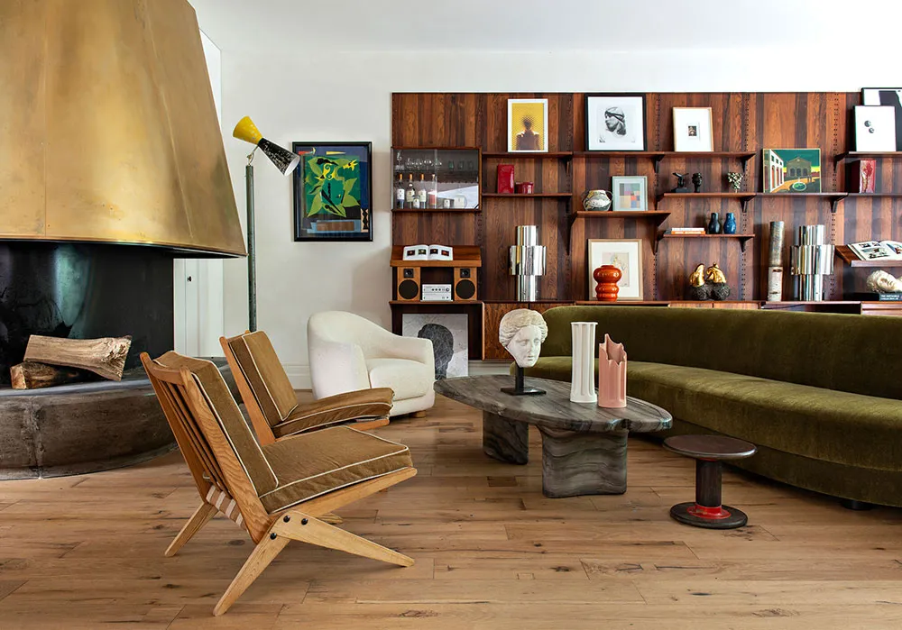 Эклектичный интерьер дизайнера мод в Париже - Gallery image 6
