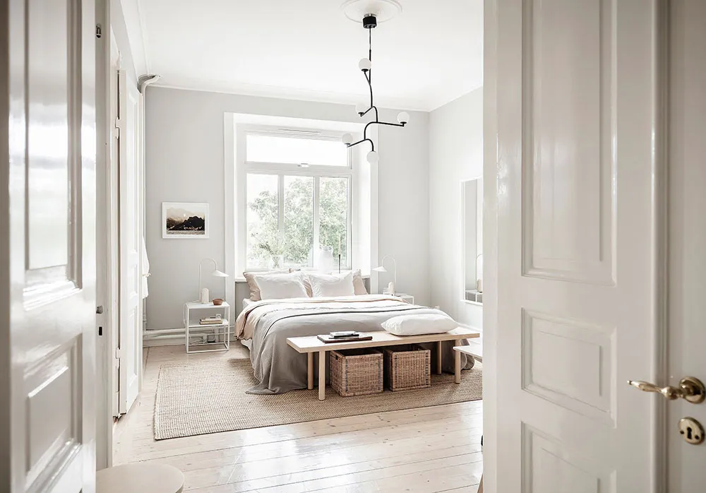 आधुनिक सजावट एवं पियानो: गोथेनबर्ग में एक अपार्टमेंट (104 वर्ग मीटर) - Gallery image 9