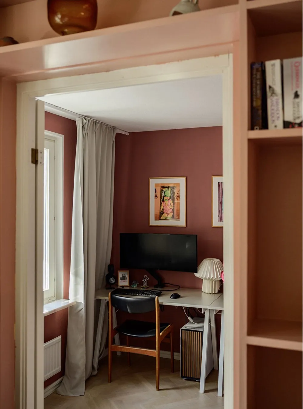 Pastelowa kwatera w Szwecji z nietypowym układem pomieszczeń - Gallery image 11