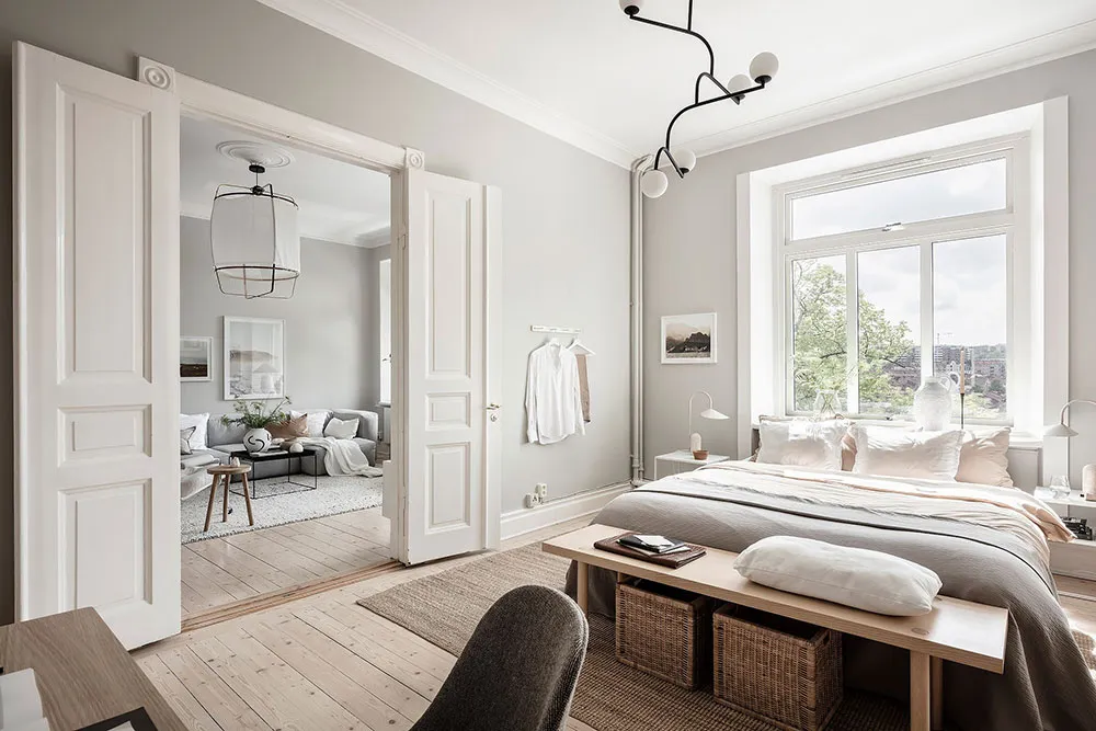 आधुनिक सजावट एवं पियानो: गोथेनबर्ग में एक अपार्टमेंट (104 वर्ग मीटर) - Gallery image 10