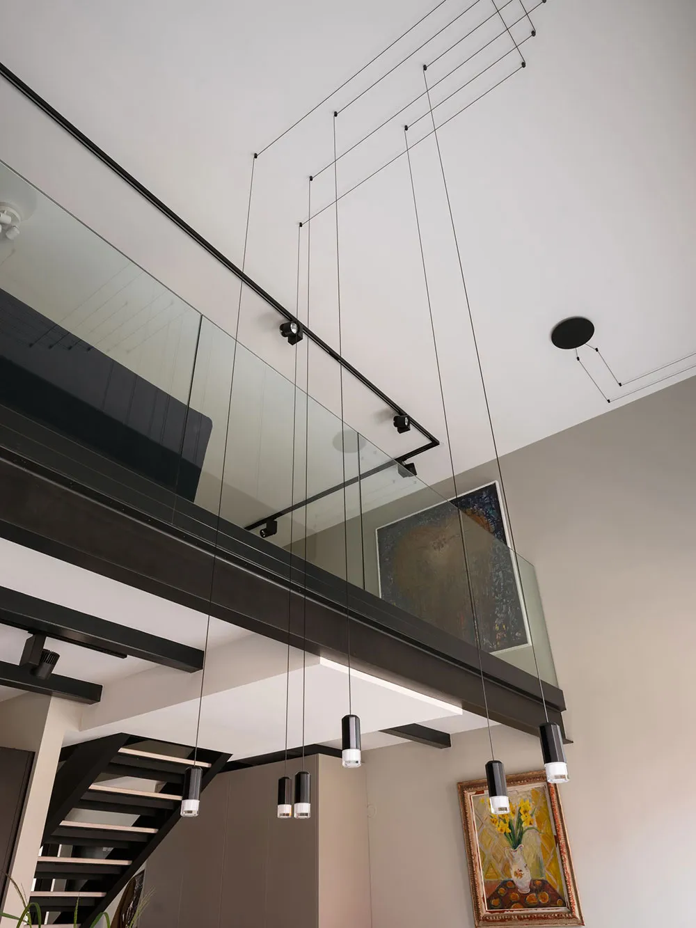 Diseño moderno y elegante de un apartamento de dos plantas en Estocolmo - Gallery image 13