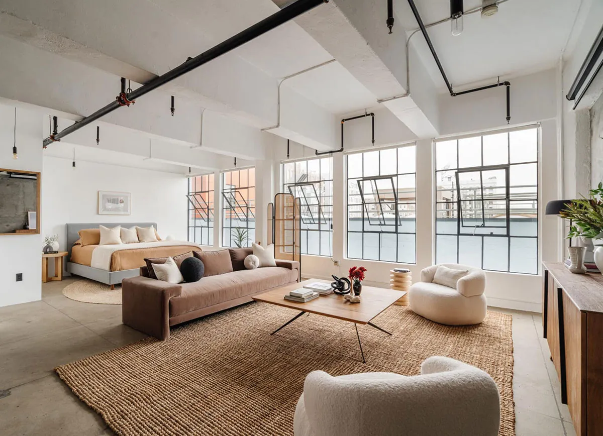 Leben im Freien: Lichter Loft mit offenen Innenausstattung in Los Angeles - Gallery image 3