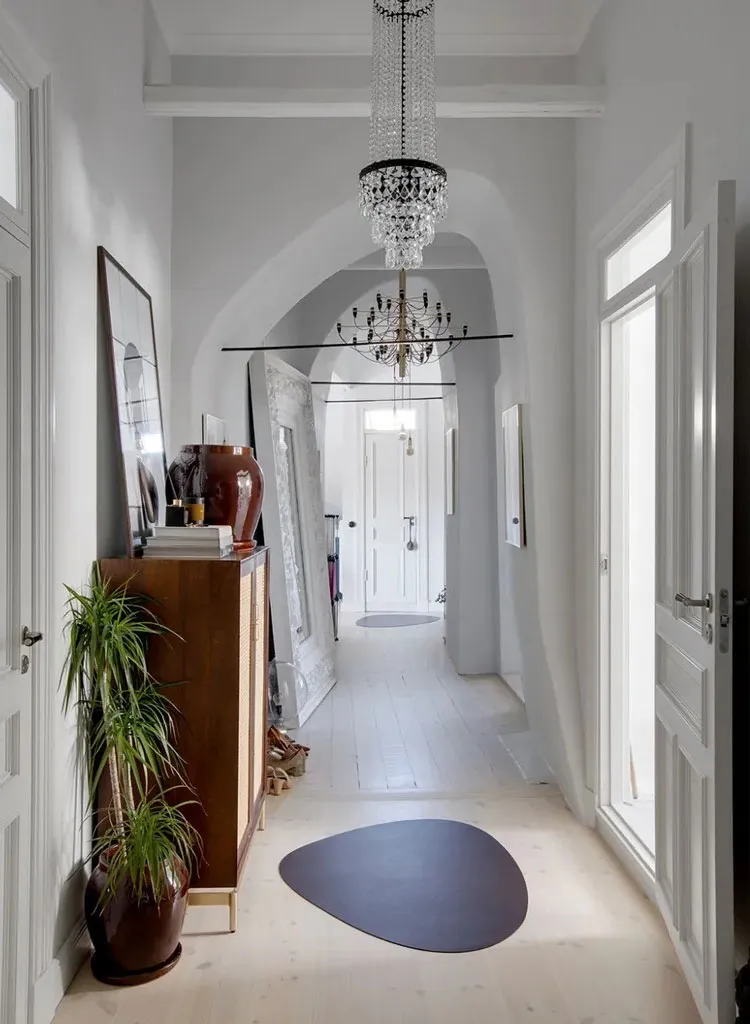 Prächtiger Design einer Dachstockwohnung in Schweden - Gallery image 26