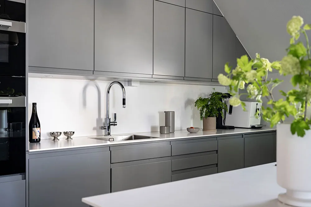 Diseño inusual de apartamento de ático en Suecia (63 m²) - Gallery image 7