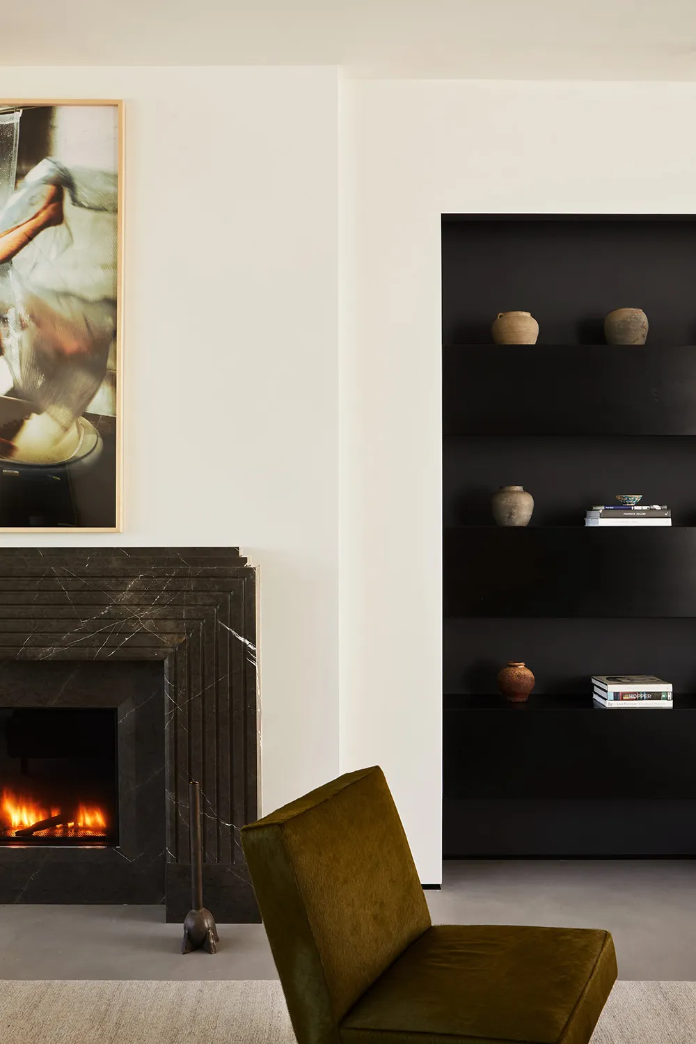 Стильный черно-белый дизайн дома в Лос-Анджелесе - Gallery image 4