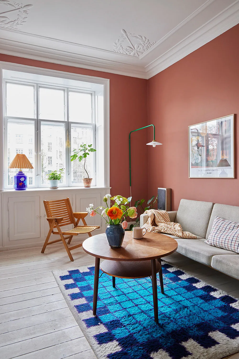 Яркие краски и бу мебель: уютная квартира в Копенгагене - Gallery image 9