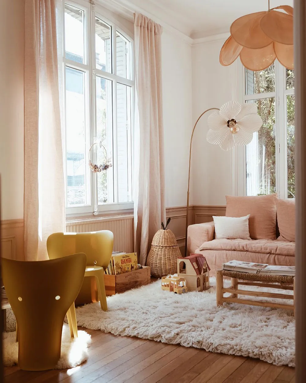 Miłe dziewczęce królestwo: pastelowo-różowy wnętrze w Nancy (Francja) - Gallery image 6