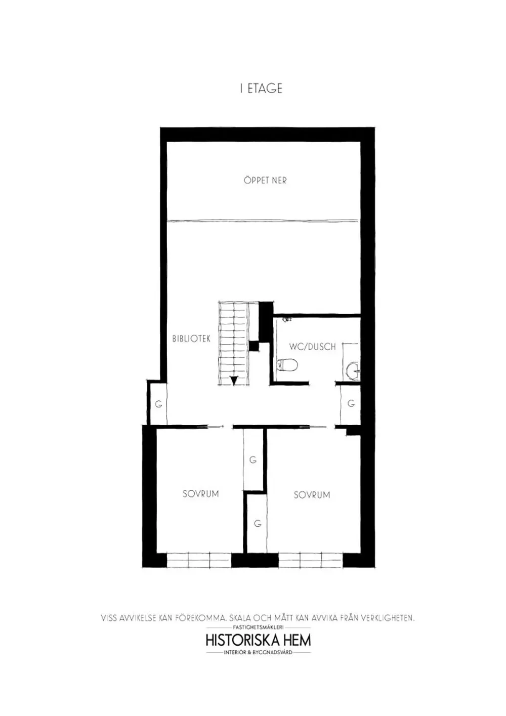 Diseño moderno y elegante de un apartamento de dos plantas en Estocolmo - Gallery image 26