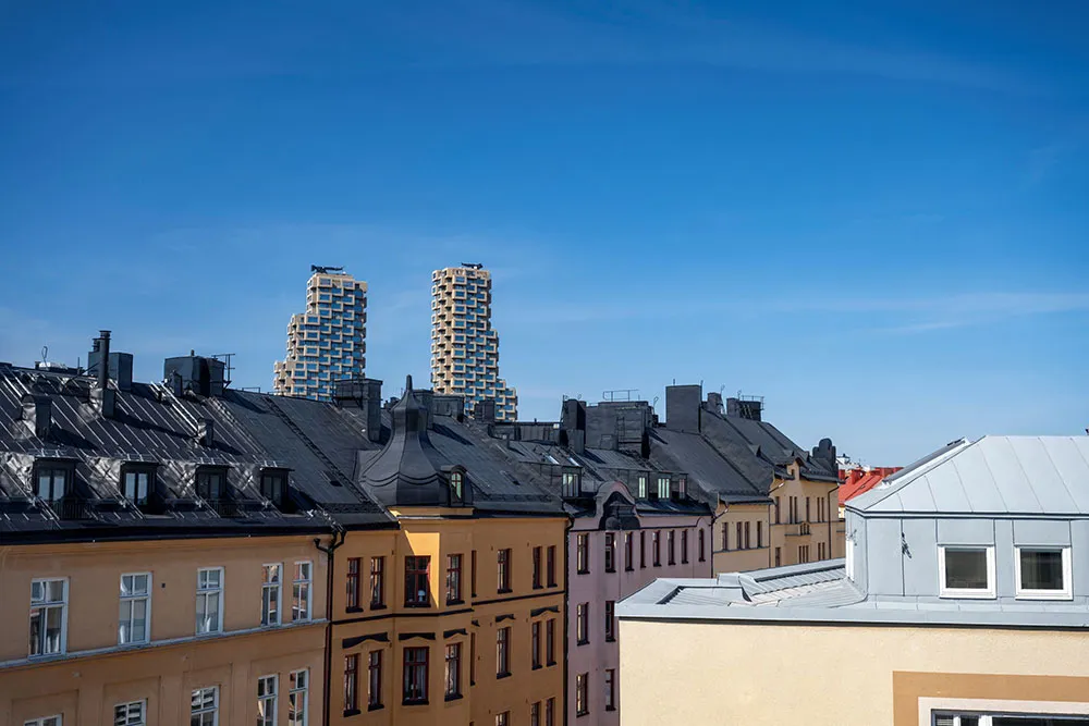 Diseño inusual de apartamento de ático en Suecia (63 m²) - Gallery image 18