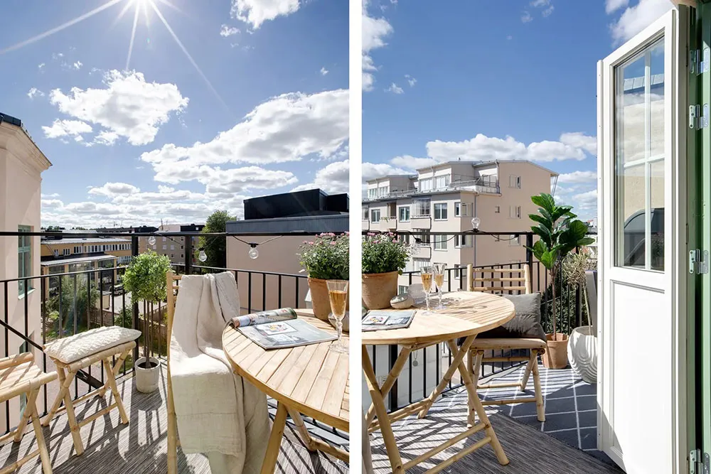 Prächtiger Design einer Dachstockwohnung in Schweden - Gallery image 28