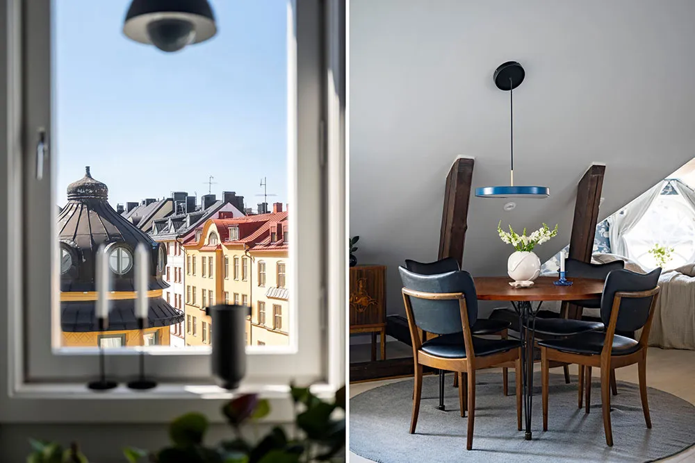 Diseño inusual de apartamento de ático en Suecia (63 m²) - Gallery image 17