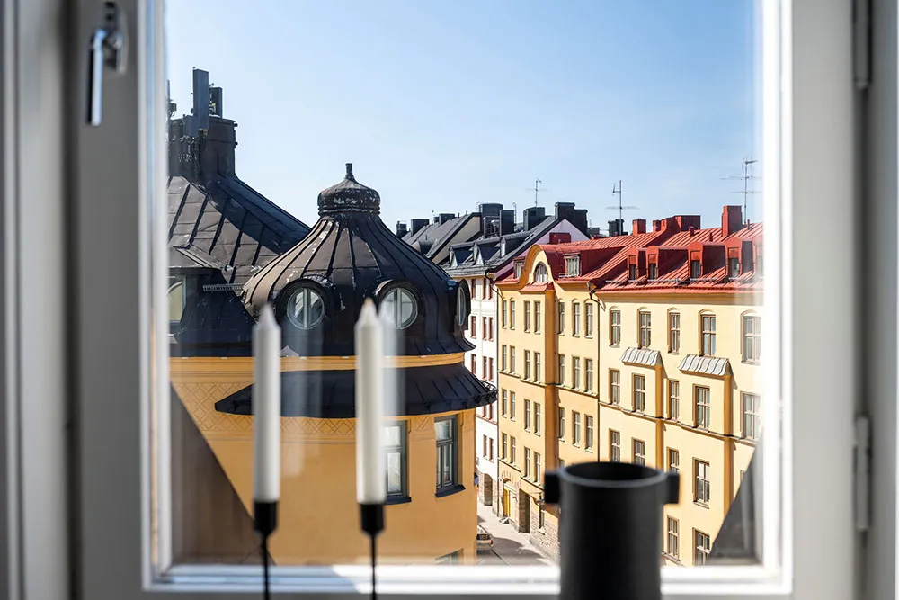 Diseño inusual de apartamento de ático en Suecia (63 m²) - Gallery image 15