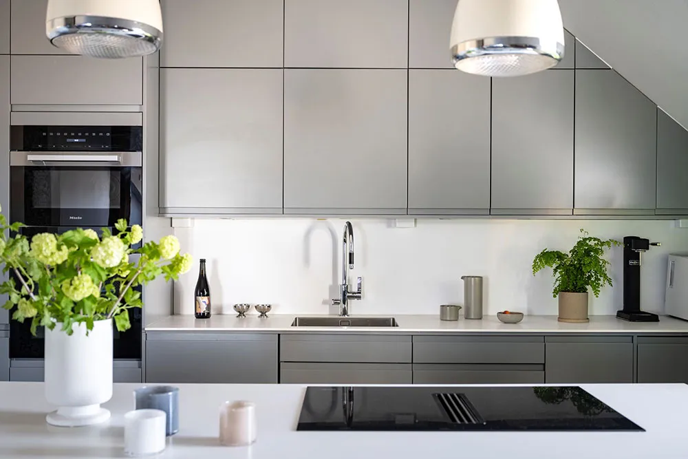 Diseño inusual de apartamento de ático en Suecia (63 m²) - Gallery image 8