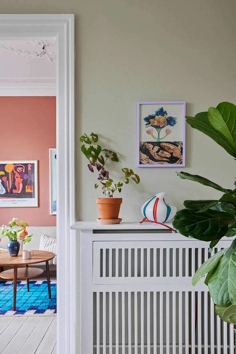 Яркие краски и бу мебель: уютная квартира в Копенгагене - Gallery image 6