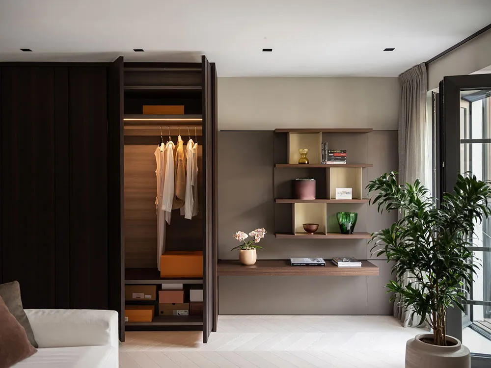 Diseño moderno y elegante de un apartamento de dos plantas en Estocolmo - Gallery image 5