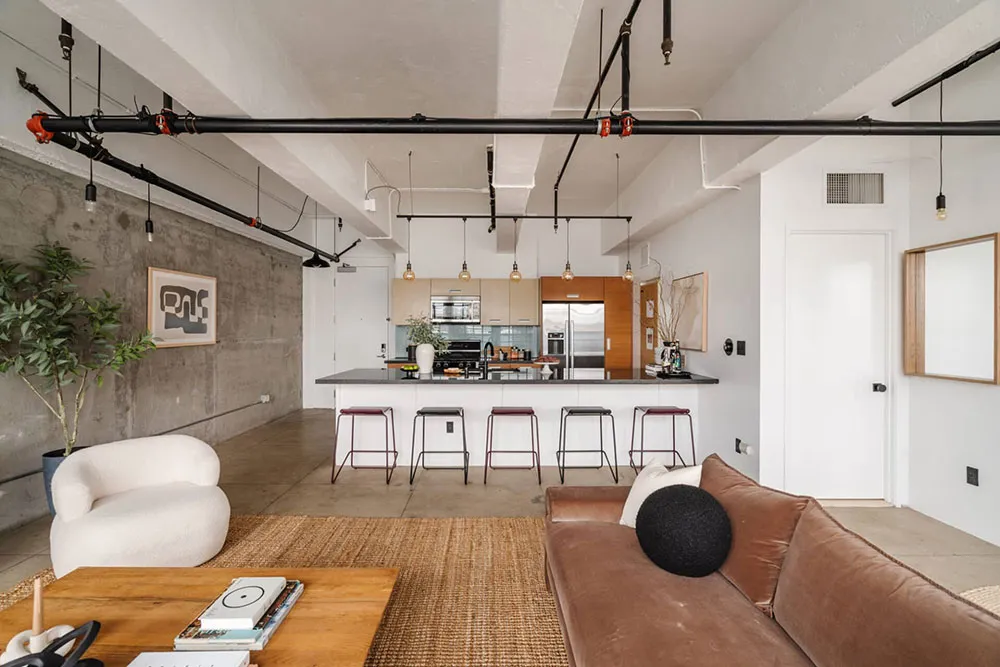 Leben im Freien: Lichter Loft mit offenen Innenausstattung in Los Angeles - Gallery image 9