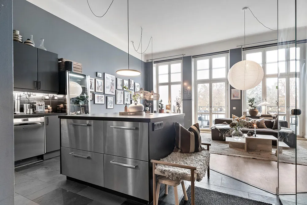 Przestronne nowoczesne apartamenty w zabytkowym domu w Szwecji (84 m²) - Gallery image 2