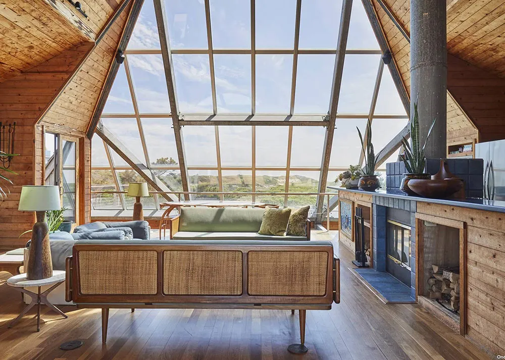 Уникальный дом в форме пирамиды на острове Файр-Айленд в штате Нью-Йорк - Gallery image 4