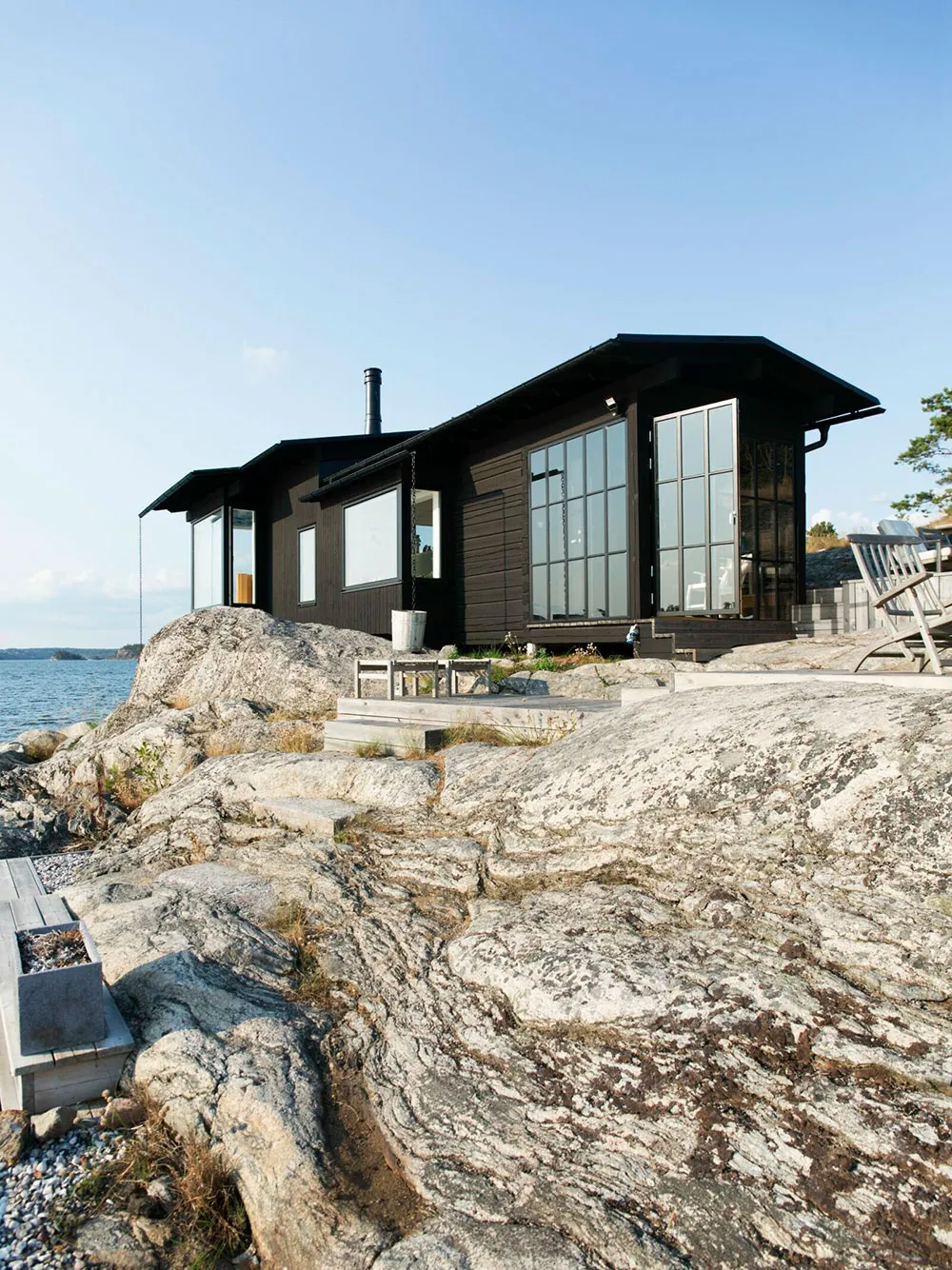 Maison «pour un dîner à la mer» de l'architecte Thomas Sandell (28 m²) - Gallery image 8