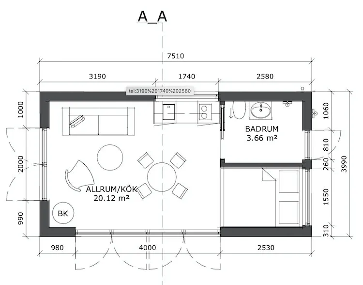 Encantador moderno refugio de blogger en la naturaleza en Suecia (30 m²) - Gallery image 15
