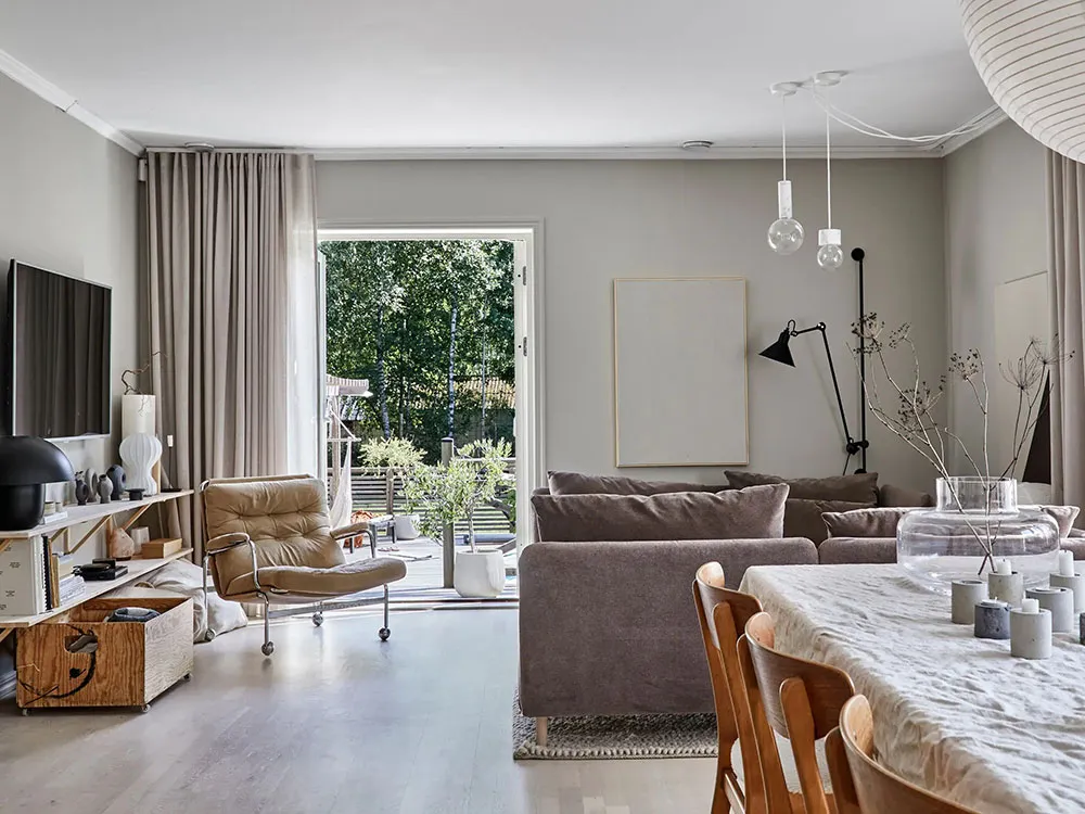 Светлая современная дача с бассейном в старом коттедже в Швеции - Gallery image 10