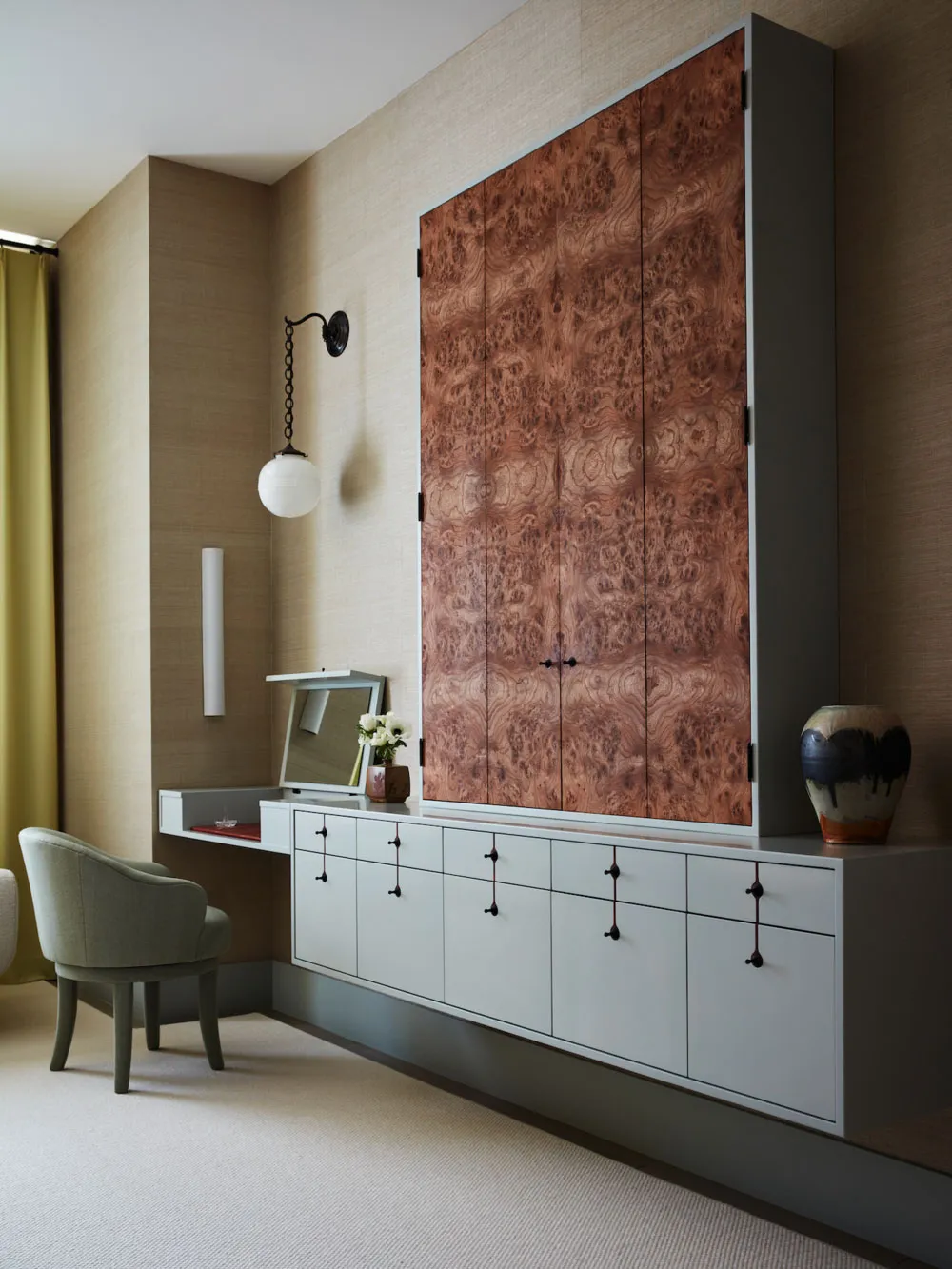 Earth and Water: Townhouse Interior in Unusual Color Palette in Brooklyn - Gallery image 11