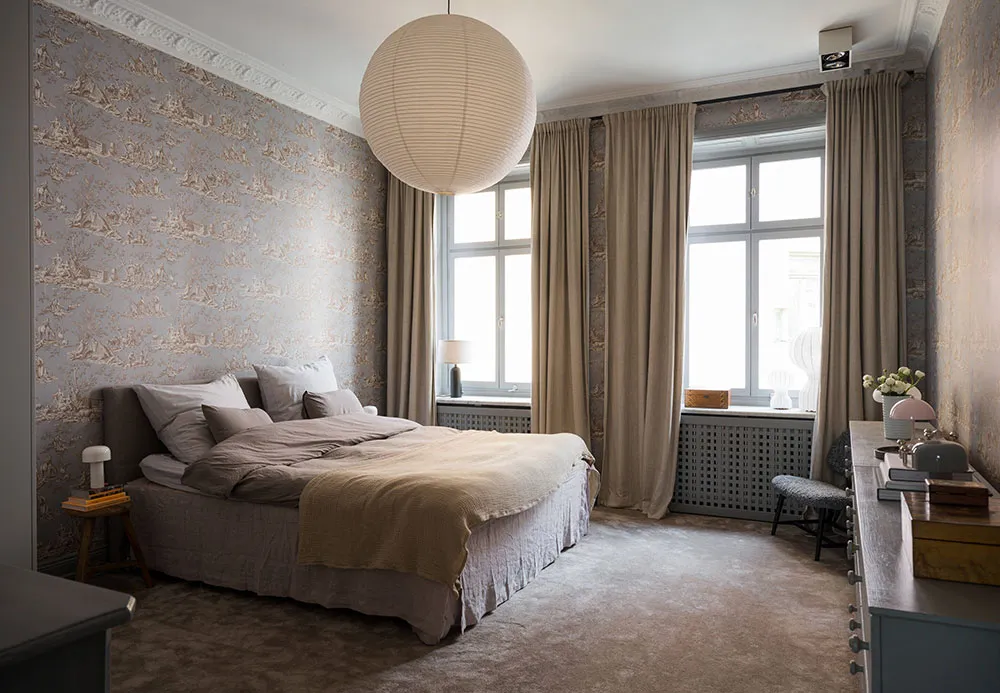 Красивый скандинавский интерьер в серо-бежевых тонах (72 кв. м) - Gallery image 9