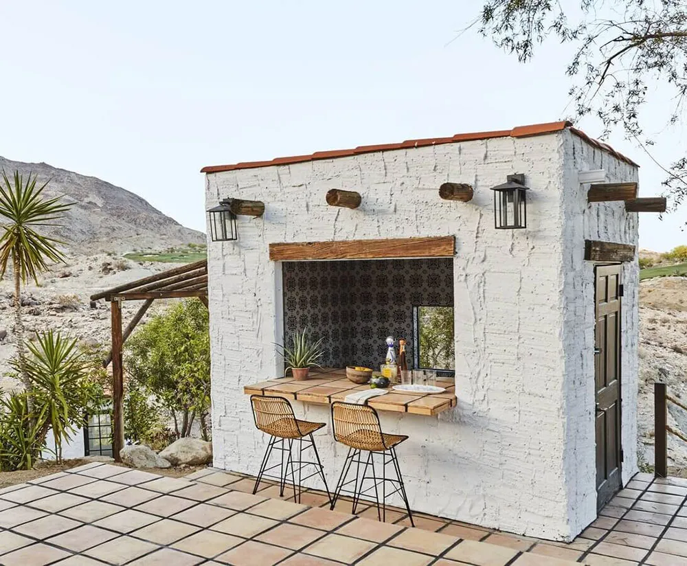 Schöne Villa im spanischen Stil in der kalifornischen Wüste, die am Wochenende ausgeliehen werden kann - Gallery image 18