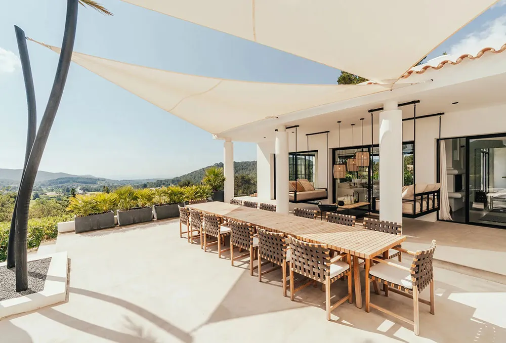 Vue moderne sur la finca traditionnelle sur l'île d'Ibiza - Gallery image 16