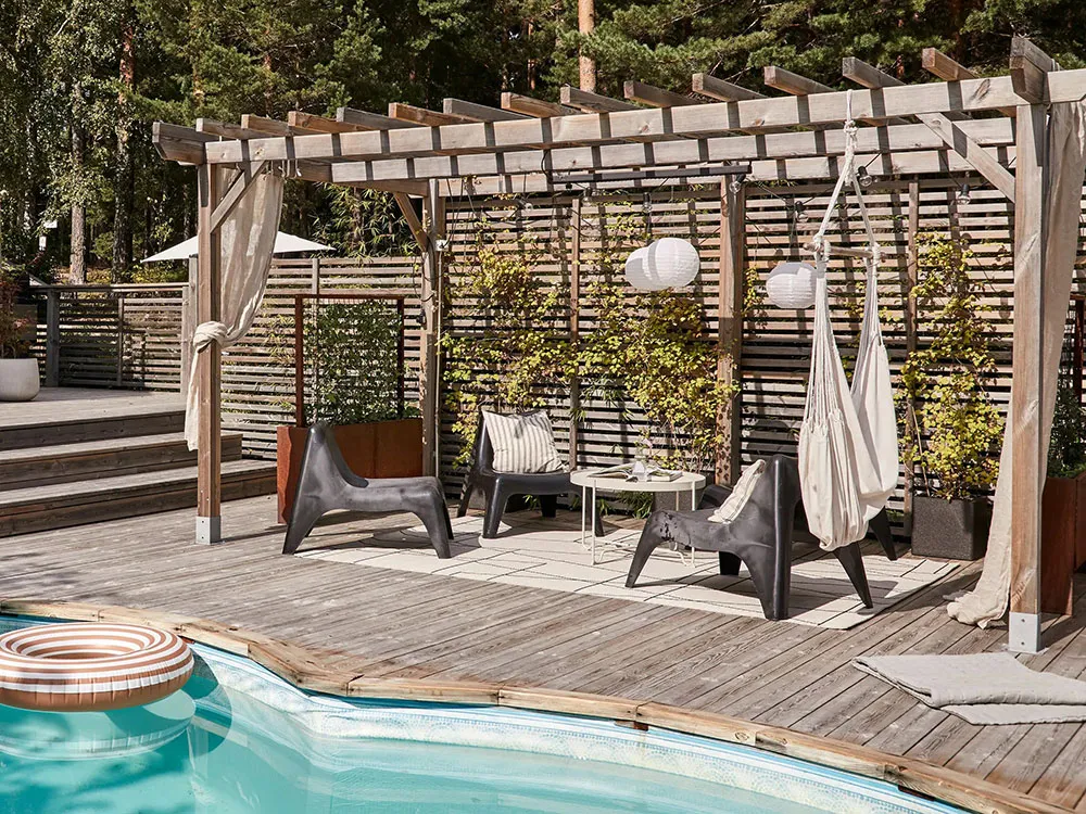 Светлая современная дача с бассейном в старом коттедже в Швеции - Gallery image 16