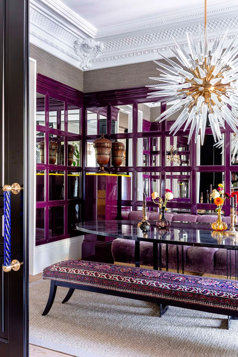 Mutiges Kunstwerk und reichhaltiger dekorativer Stil: Wohnung eines Designers in Madrid - Gallery image 12