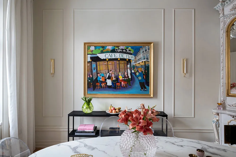 Techo pintado y ricura de molduras: la clásica moderna sueca - Gallery image 7