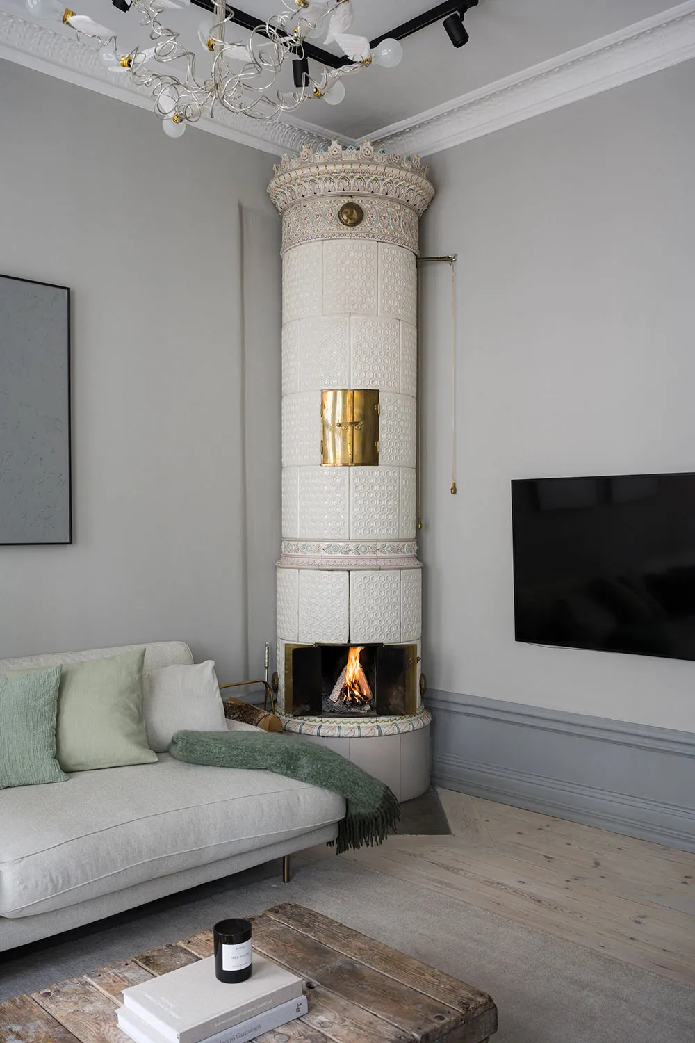 Красивый скандинавский интерьер в серо-бежевых тонах (72 кв. м) - Gallery image 8