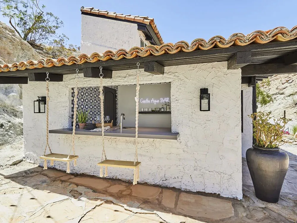 Schöne Villa im spanischen Stil in der kalifornischen Wüste, die am Wochenende ausgeliehen werden kann - Gallery image 22