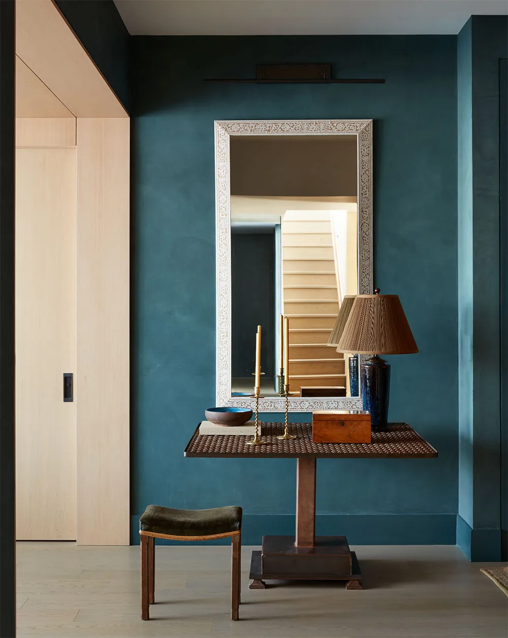 Earth and Water: Townhouse Interior in Unusual Color Palette in Brooklyn - Gallery image 7