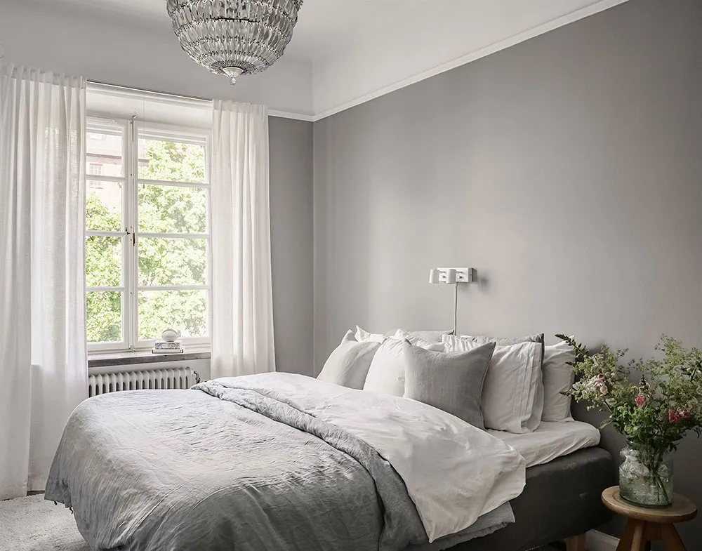 Светлая квартира в Стокгольме с роскошным французским окном - Gallery image 7